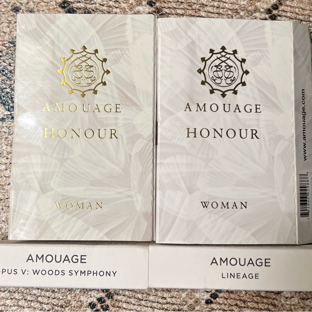 Amouage Samples- Lineage- Honour Woman